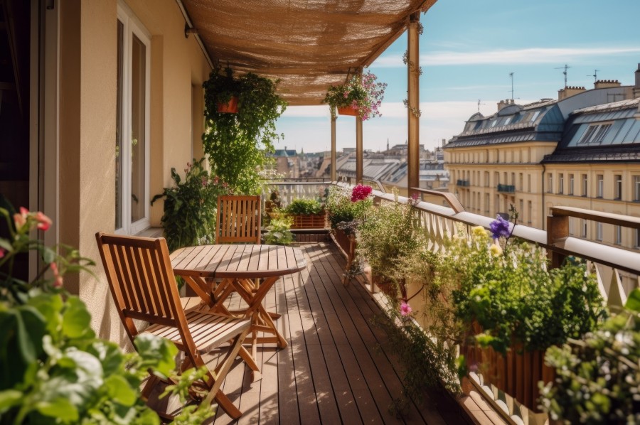 Quels sont les avantages d'avoir un balcon filant dans son logement ?